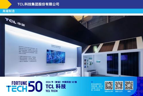 TCL科技入榜2024年《財富》中國科技50強，以自主創新引領科技發展